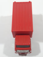 1988 Hartoy Coca Cola Coke Soda Pop Delivery Truck Red Die Cast Toy Car Vehicle with Opening Rear Doors