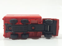 1988 Hartoy Coca Cola Coke Soda Pop Delivery Truck Red Die Cast Toy Car Vehicle with Opening Rear Doors