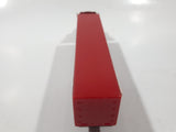 Coca Cola Santa Claus Christmas Themed Semi Truck and Trailer Red Die Cast Toy Car Vehicle