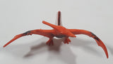 S.H. Orange Pterandon 2 3/4" Tall Dinosaur Toy Figure