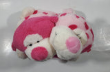 2005 Ty Beanie Babies Romeo & Juliet Pink Hugging Bears 6" Stuffed Plush Toy New with Tags