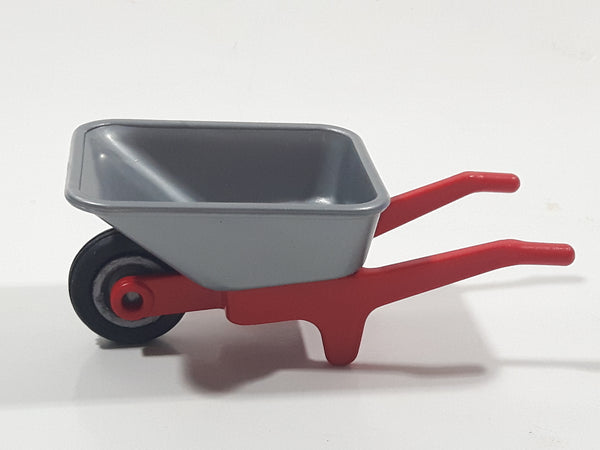 Vintage 1974 Geobra Playmobil Wheel Barrow Toy Figure Accessory