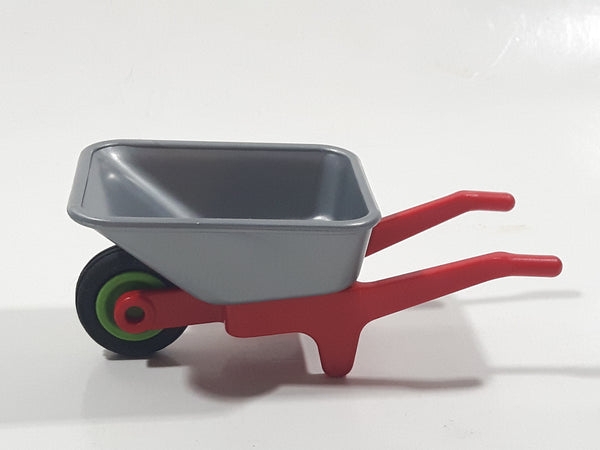 Vintage 1974 Geobra Playmobil Wheel Barrow Toy Figure Accessory