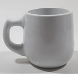 White Castle System Restaurant 'Buy em by the Sack' White 2 7/8" Tall Ceramic Coffee Mug Cup with Ash Tray Bottom