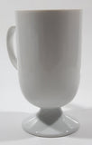 Rare White Spot Hit The Spot 5" Tall Pedestal Style Coffee Mug Cup