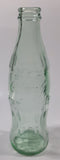 World of Coca Cola Coke 8 Fl oz. Hobble Skirt Green Glass Beverage Bottle Atlanta