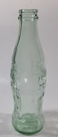 World of Coca Cola Coke 8 Fl oz. Hobble Skirt Green Glass Beverage Bottle Atlanta