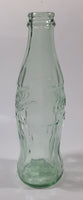 World of Coca Cola Coke 8 Fl oz. Hobble Skirt Green Glass Beverage Bottle Atlanta