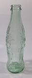 World of Coca Cola Coke 8 Fl oz. Hobble Skirt Green Glass Beverage Bottle Atlanta