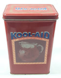 Kool-Aid Sugar Sweetened Soft Drink Mix 8" Tall Tin Metal Container