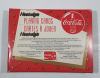 1995 Coca Cola Nostalgia Playing Cards and Collectible Santa Claus Christmas Tin 2 Decks New in Package