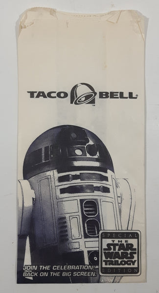 1996 Taco Bell Special Edition The Star Wars Trilogy Join The Celebration! Back On The Big Screen Paper Takeout Bag