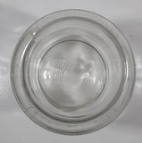 Vintage Nabob Brand Coffee 7" Tall Embossed Glass Jar
