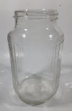 Vintage Nabob Brand Coffee 7" Tall Embossed Glass Jar