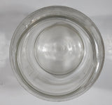 Vintage Nabob Brand Coffee 7" Tall Embossed Glass Jar