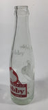 Very Rare Vintage Stubby "Zip In Every Sip" "A Jolly Good Mixer" 7 Fl. Oz. ACL Glass Soda Pop Beverage Bottle Chipped Rim