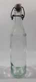 Antique Clicquot Club Embossed Swing Top Aqua Glass Bottle