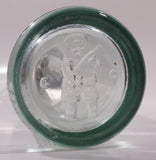 Antique Clicquot Club Embossed Swing Top Aqua Glass Bottle