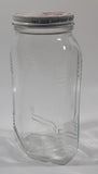 Rare Vintage Habitant Food Products Ltd Montre Laprairie Canada Tomato Soup 6 1/4" Tall 16 Fl Oz Embossed Glass Jar with Lid