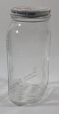 Rare Vintage Habitant Food Products Ltd Montre Laprairie Canada Tomato Soup 6 1/4" Tall 16 Fl Oz Embossed Glass Jar with Lid