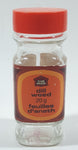 Vintage 1989 McCormick Club House Dill Weed 20g 4" Tall Glass Spice Jar with Paper Label London Canada