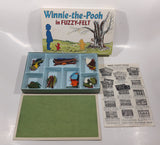 Vintage 1964 Allan Industries Winnie-The-Pooh in Fuzzy-Felt Activity Set with Box