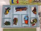 Vintage 1964 Allan Industries Winnie-The-Pooh in Fuzzy-Felt Activity Set with Box