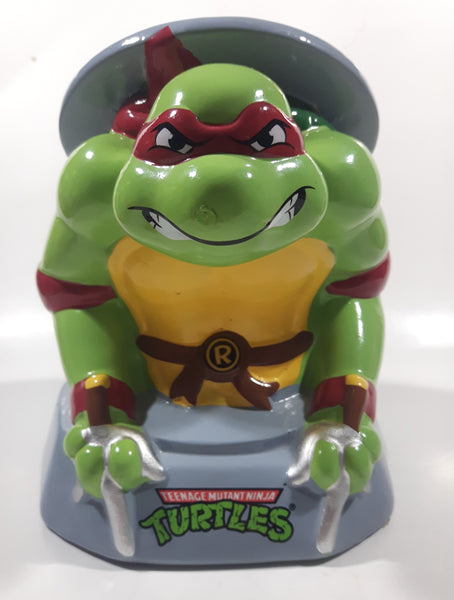 2015 FAB Starpoint Viacom TMNT Teenage Mutant Ninja Turtles Raphael 7" Tall Ceramic Coin Bank