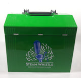 Drink Steam Whistle Pilsner Canada's Pilsner Beer Bright Green Metal Lunch Box