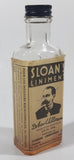 Antique Standard Laboratories Ltd Toronto Canada Sloan's Liniment 5" Tall Glass Medicine Bottle