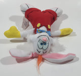 1987 Amblin Disney Disneyland Walt Disney World Roger Rabbit 8" Tall Toy Stuffed Character Plush