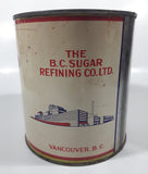 Vintage Rogers Syrup Golden Sugar Vancouver, B.C. Sugar Refinery 5lb Tin Metal Can