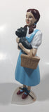 1995 Standard Doll Co. Turner Entertainment The Wizard Of Oz Dorthy Holding Toto and a Basket 8" Tall Figure on Heart Shaped Base