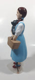 1995 Standard Doll Co. Turner Entertainment The Wizard Of Oz Dorthy Holding Toto and a Basket 8" Tall Figure on Heart Shaped Base