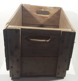 Vintage 7-UP OK-Bev Kelowna Wooden Beverage Bottle Crate
