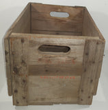 Vintage 7-UP OK-Bev Kelowna Wooden Beverage Bottle Crate