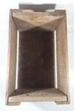 Vintage 7-UP OK-Bev Kelowna Wooden Beverage Bottle Crate