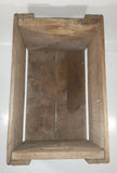 Vintage 7-UP OK-Bev Kelowna Wooden Beverage Bottle Crate