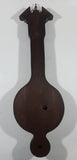 Vintage 21" Tall Wood Barometer Thermometer Hygrometer Weather Station Made in Japan