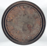 Antique James Weir Company Ltd Toronto Hippo Oil Permanent Pliable 4 1/2" Tall Metal Oil Can FULL