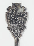 Lentemaand Dutch Silver Plated Metal Spoon