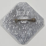 Vintage Soviet USSR Russia Lenin Ukraine Trident Tryzub Metal Pin Badge Insignia