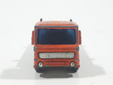 Vintage 1971 Lesney Matchbox Series Ergomatic Cab Leyland Pipe Truck Orange Die Cast Toy Car Vehicle Made in England