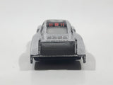 Vintage 1980s Welly Porsche Turbo #6 Silver Grey Die Cast Toy Race Car Vehicle