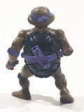 1988 Playmates Mirage Studios TMNT Teenage Mutant Ninja Turtles Donatello 4" Tall Plastic Toy Action Figure