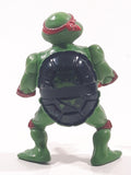 1988 Playmates Mirage Studios TMNT Teenage Mutant Ninja Turtles Raphael 4" Tall Plastic Toy Action Figure with Weapon