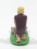 Dakin U.C.S. Amblin The Flintstones Movie Barney Rubble With with Lobster Lawn Mower 2 3/4" Tall PVC Toy Figure
