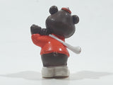 A & W Root Bear with Golf Club 1 3/4" Tall PVC Toy Figure