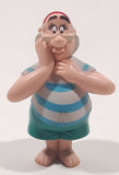 2002 McDonald's Disney Peter Pan Mr. Smee 2 1/2" Tall PVC Toy Figure