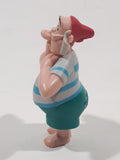 2002 McDonald's Disney Peter Pan Mr. Smee 2 1/2" Tall PVC Toy Figure